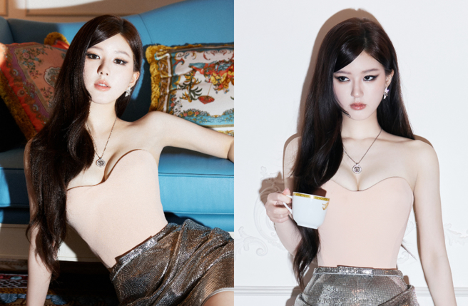 赵露思疑造型走钟。（图／微博 赵露思工作室）