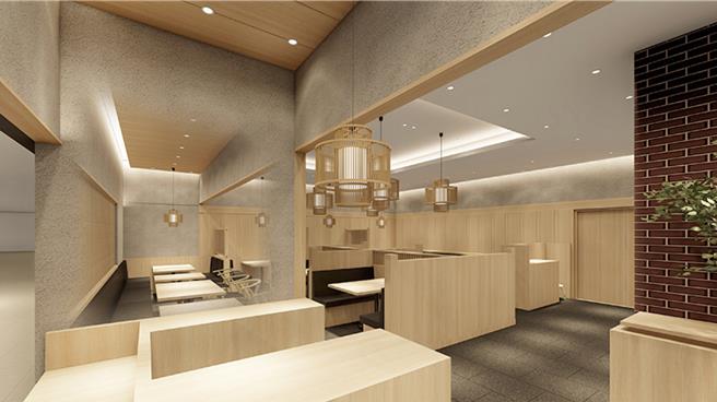 「静冈胜政日式猪排」台北统一时代店全新改装，提高用餐空间质感，要带给客人更舒适用餐环境与氛围。(静冈胜政日式猪排提供)