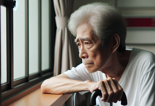 溫姓兄妹向法院訴請免除對父親的扶養義務獲准。（AI生成圖）