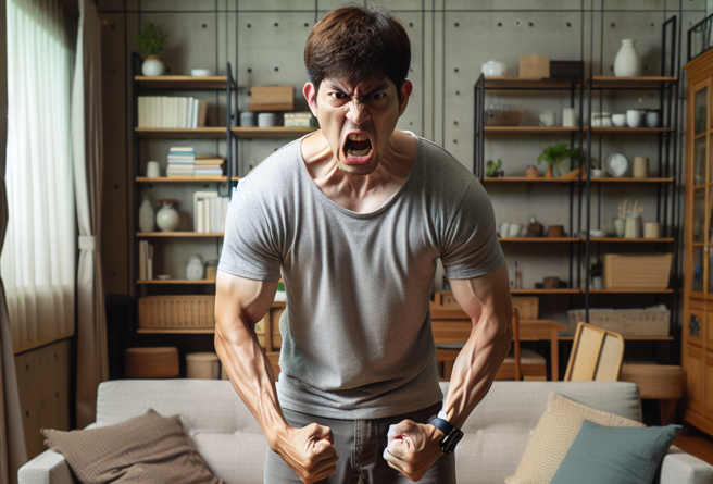 男子發現妻子與陳男偷腥，對方保證不再聯絡，並在期限內離職，但是卻毀約，憤而求償150萬元。（AI生成圖）