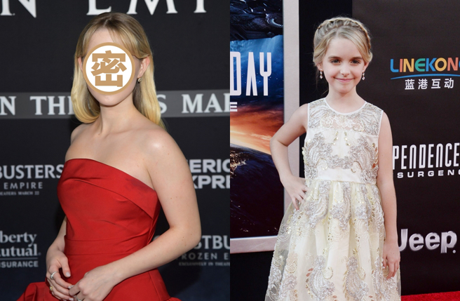 好莱坞童星麦肯娜葛瑞丝5岁时开始演戏，今年17岁的她已经长成美少女。（图／达志影像）