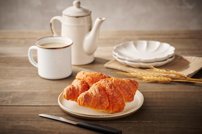 大润发买1送1推荐，明太子可颂优惠价45元。（大润发提供）