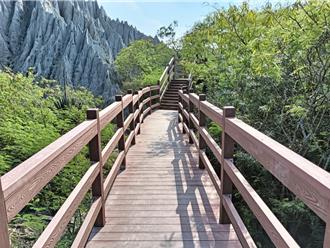 便利民眾休憩觀光 高雄漯底山北橫步道完工