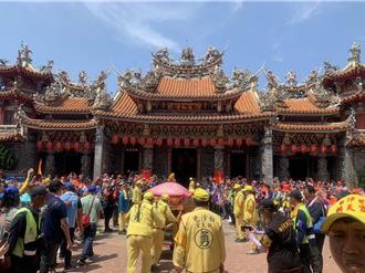 白沙屯媽鑾轎狂飆37公里 中午駐駕苑裡慈和宮今晚回宮