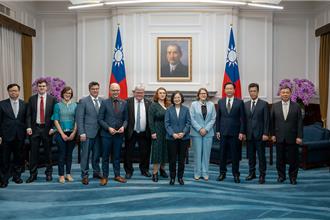 拜会蔡英文！ 泛欧绿党：欧洲议会各党团同一阵线支持臺湾