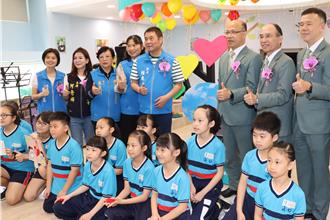 玉山慈善基金會善心贊助 竹南鎮海口國小啟用新圖書館