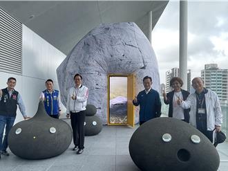 張善政視察兒美館 喊話中央經費補助市立美術館工程