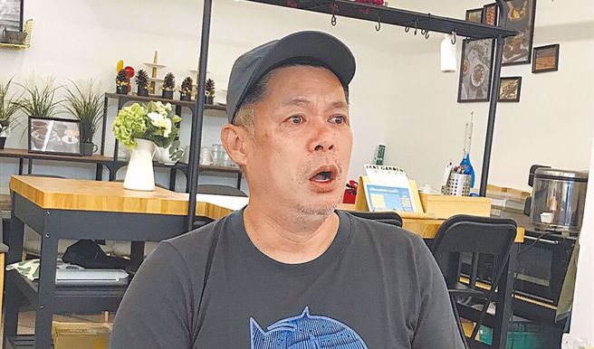 汪建民在2022年接受访还原负债始末。（图/中时资料照）