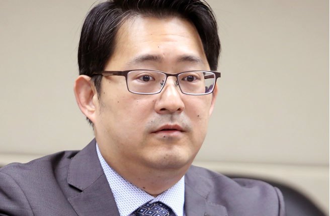 政治大学外交学系教授卢业中。（资料照片/范扬光摄）