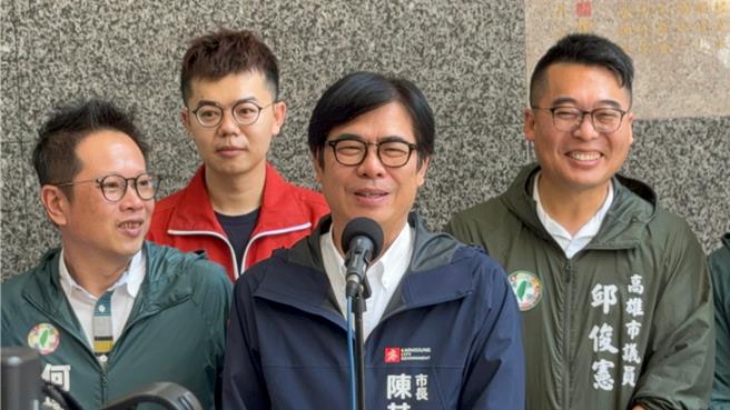 外界关心现任市长陈其迈任满后，是否会有指定接班人？陈其迈今（25）日强调，「不会啦，这什么时代，这个不可能的事情」。（柯宗纬摄）