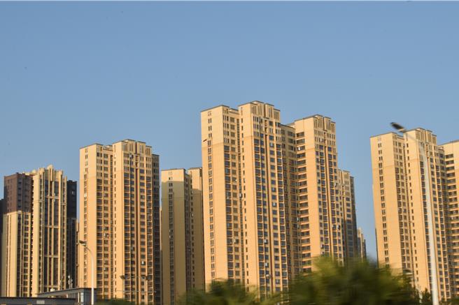 大陆多地第二批「白名单」项目近期出炉。图为福建平潭一处楼盘。（陈冠宇摄）