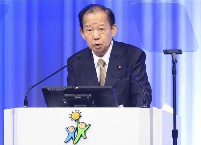 日本自民党前干事长二阶俊博。（资料照片／美联社）