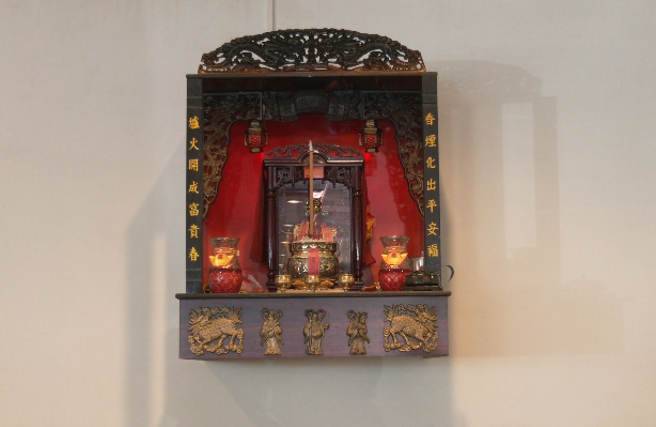 店内神明广泽尊王(陈慧玲摄)