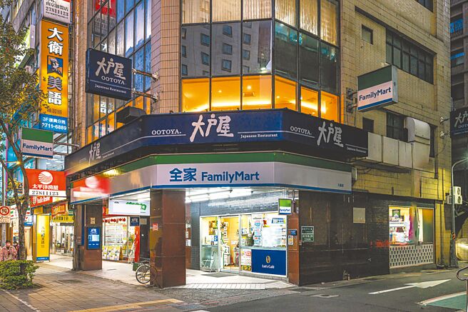 全家关灯1小时挺节能永续，同时邀请关系企业如大户屋等一块支持减碳行动。（全家提供）