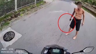 「大刀王五」淡水出沒 男騎士遭攔路嚇壞！警方抓到人了