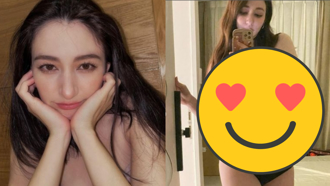 MEI MEI穿內衣挺巨球   4寶生產倒數：這胎體重增加最多