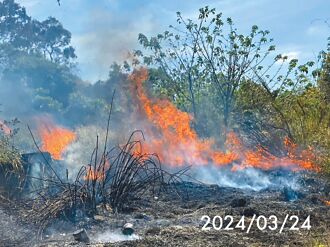 24天129起公墓火警 南投消防員忙翻