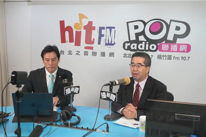 前总统马英九将率领青年学子再度访陆，此次行程因包括北京在内，是否会举行「马习二会」，备受瞩目。图为马英九基金会执行长萧旭岑接受媒体专访。（POP radio提供）