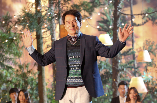 成龙下月将过70岁生日。（图／中时资料照片）