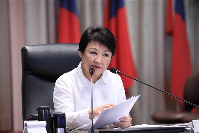 台中市長盧秀燕強調，現在的工作就是專心市政。（張亦惠攝）