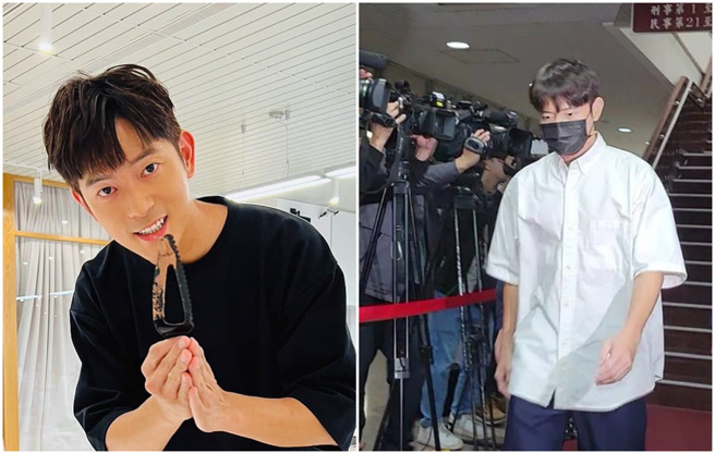 宥勝認罪。（圖／宥勝臉書；賴佩璇攝）