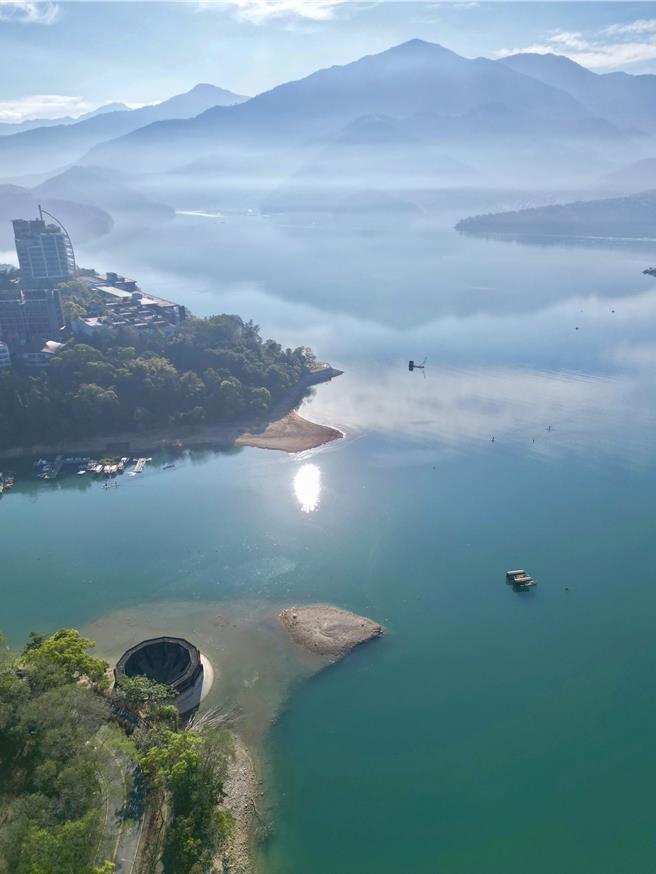 南投縣政府公告日月潭為空氣品質維護區（空維區），元旦起對未符合規範大型柴油車加強取締。（阿正提供／楊靜茹南投傳真）