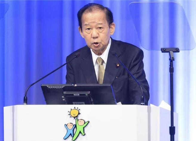 日本自民党前干事长二阶俊博。（资料照片／美联社）