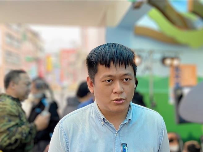 国民党副发言人吕謦炜26日表示，他已于25日起，担任基隆市政府新任发言人。（张志康摄）