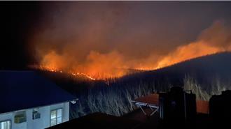 澎湖望安兩島燒草火警 危及村落險撤離！警消疲於奔命