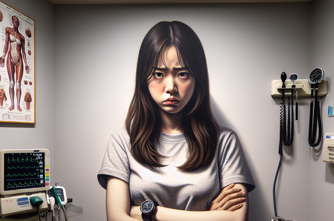 女子慘遭李姓整復師強制猥褻得逞。（AI生成圖）