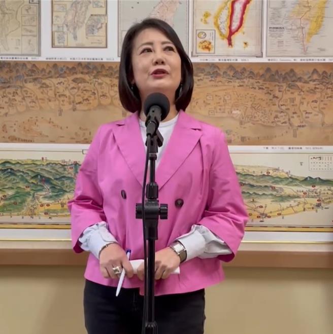 民进党立院党团干事长吴思瑶表示，对于马英九个人行程安排表达尊重，但时机点确实比较受到讨论。（民进党立委吴思瑶办公室提供／游念育台北传真）