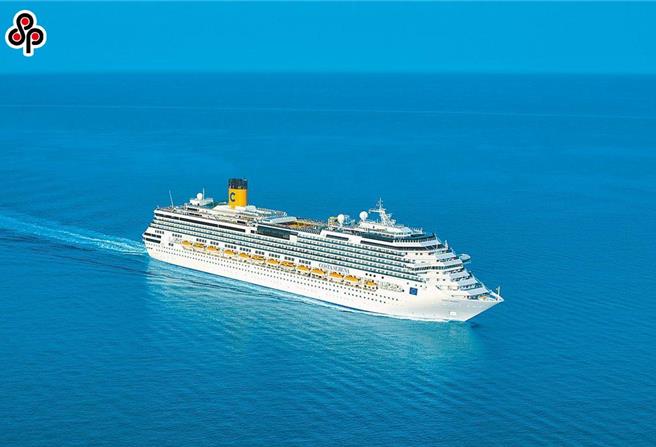 交通部航港局宣布延长跳岛航线推广奖助至2025年底，而为提高国际邮轮靠泊台湾离岛的诱因，奖助规定由原需跳2个以上离岛，放宽为1个离岛即可申请。图为歌诗达邮轮「莎伦娜号」。（歌诗达邮轮提供）