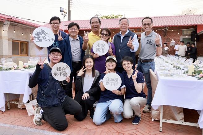 「住海边新手村」做为在地青年激发创意的场域，特色建筑的渔村三合院充满浓厚的歷史文化氛围。（图片来源：高雄市农业局提供）
