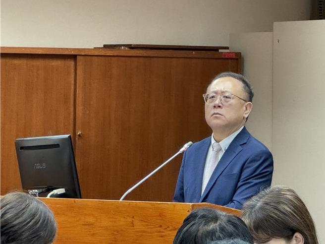 文化部长史哲27日于立法院报告备询。（李怡芸摄）