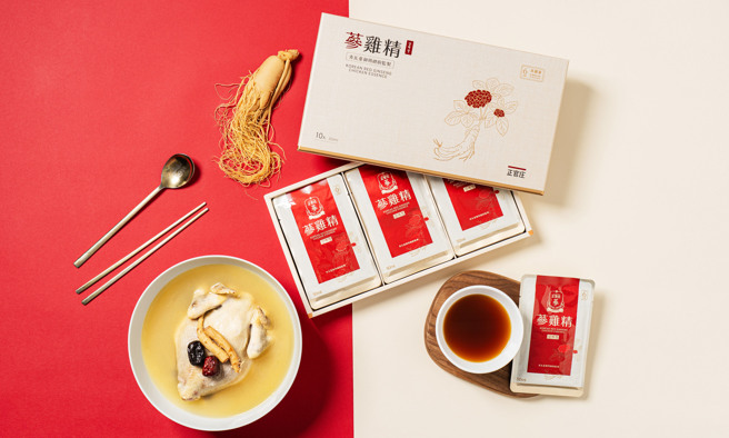 正官庄「蔘鸡精」一鸡一锅菁淬完整保存营养，是最佳的元气滋补选择！（图/正官庄提供）