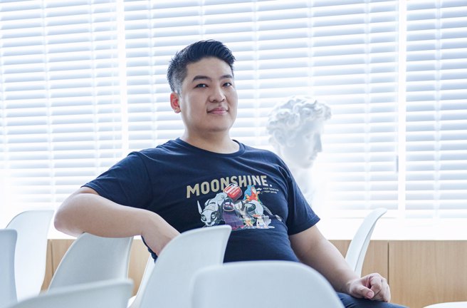 世新大學數位多媒體設計學系專任師資林家齊為夢想動畫創辦人。(照片/世新大學提供)