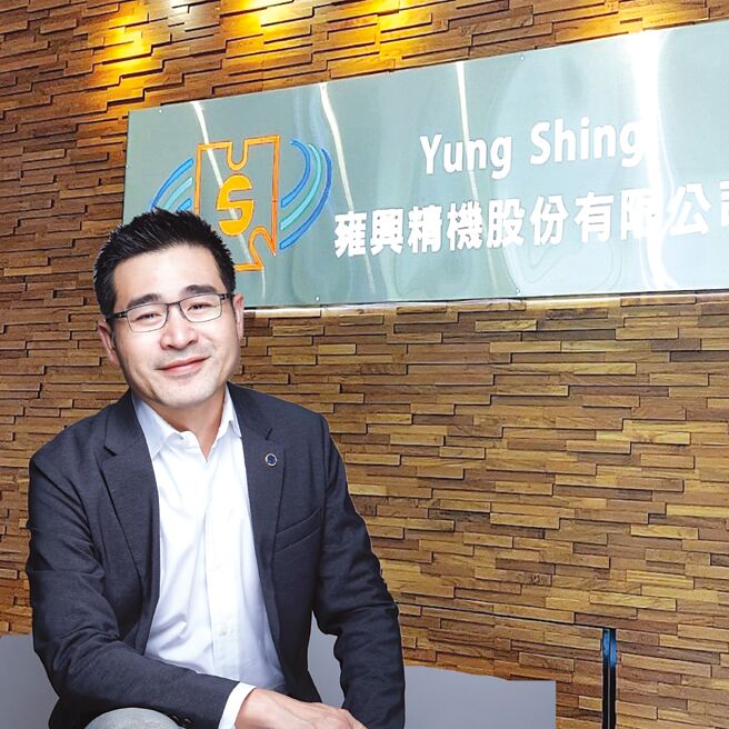 雍兴及加勤物流副总经理徐启豪。图／庄富安