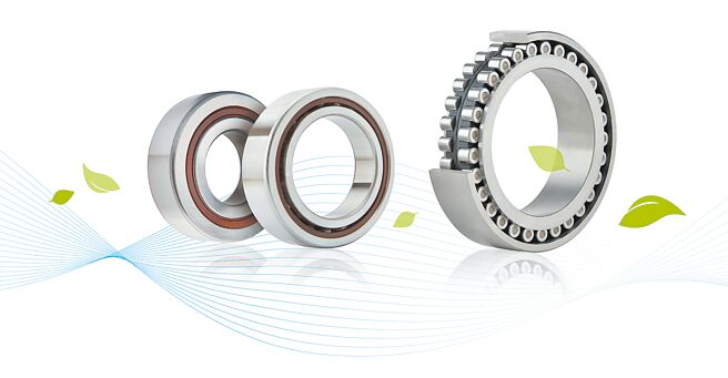 应用于工具机产业的超精密滚动轴承。图／东培提供