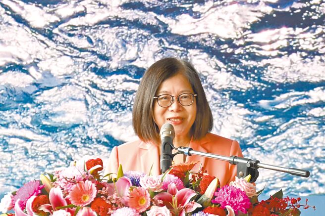 海洋委员会主委管碧玲26日上午证实举行「南沙太平岛港侧浚深及码头整修工程」启用典礼，但对相关细节没有多做说明。（本报资料照片）