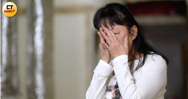 谢淑华泣诉自己30年心血遭抹灭，多次试图向上陈情，却惨遭体育总会无视，让她十分气馁。（图／周志龙摄）