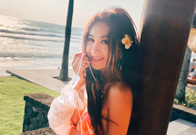 57歲香港女星溫碧霞有「最美妲己」的封號。（圖／溫碧霞微博）