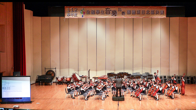新北市新庄区新庄国民小学弦乐团。(照片/教育部提供)