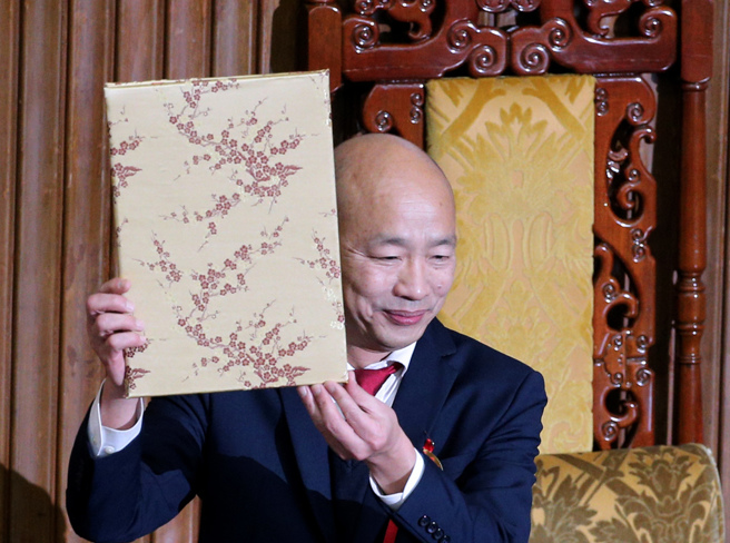 立法院长韩国瑜。（中时资料照，黄世麒摄）
