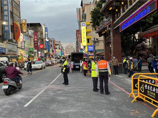 豐原慈濟宮媽祖下鄉遶境將於29日登場，警方將進行交通管制。（警方提供）