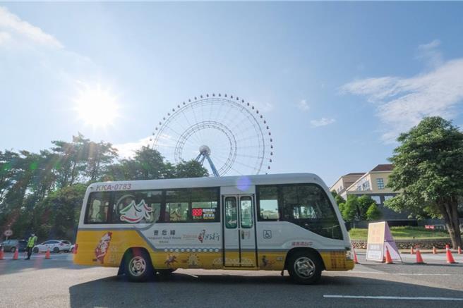 清明儿童连假即将来临，台中市热门景点相当多，观旅局力荐民眾可搭乘台中观光公车及台湾好行乘游。（台中市观旅局提供）