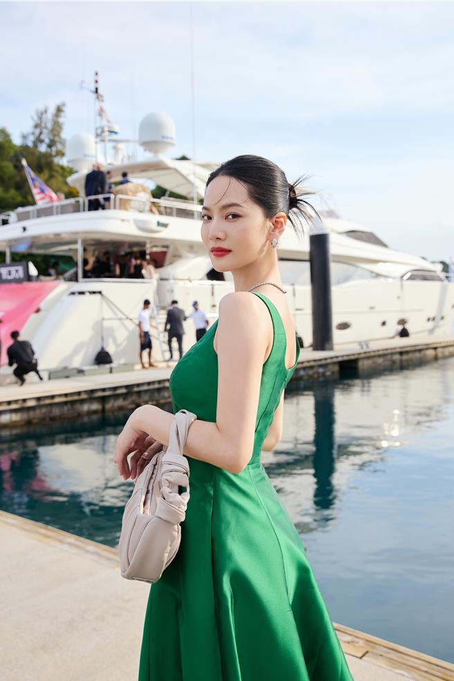 曾之喬前往新品發表活動現場。（品牌提供）