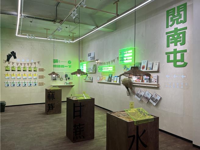 南屯区学校多，透过「好学不倦派」呈现阅南屯特色。（林欣仪摄）