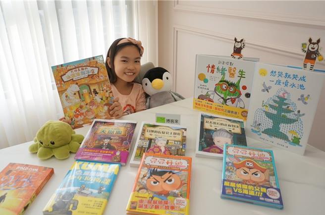 「情绪学习」书热销，反映家长对儿童心理健康高度重视。（博客来提供／李怡芸台北传真）