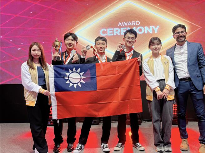 代表團合影。（科教館提供）