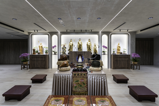 华藏净宗弘化基金会隆重启用新庄念佛堂。(戴志扬翻摄)